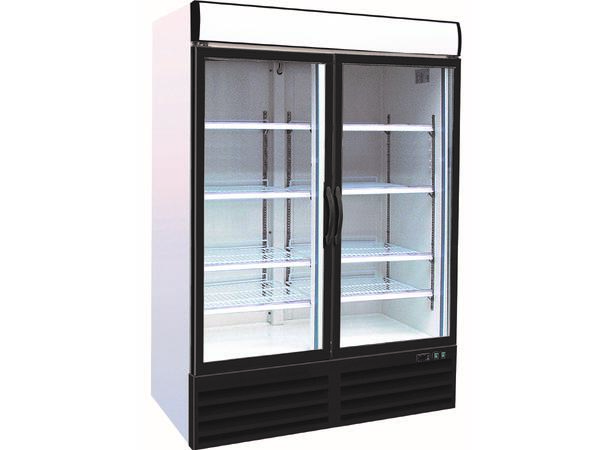 Kjøleskap 1079 liter Dobbelt med glassdører