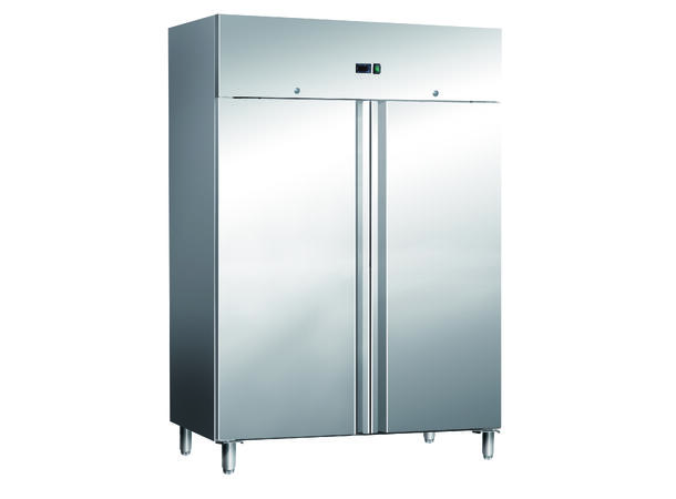 Kjøleskap 1400 liter Dobbelt med rustfrie dører