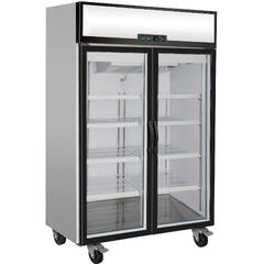 Kjøleskap 1180 liter Dobbelt med glassdører