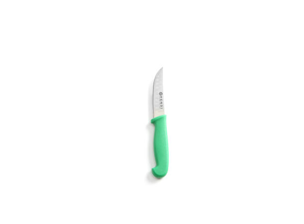 Flerbrukskniv med Granton-kant Grønn, lengde 180 mm