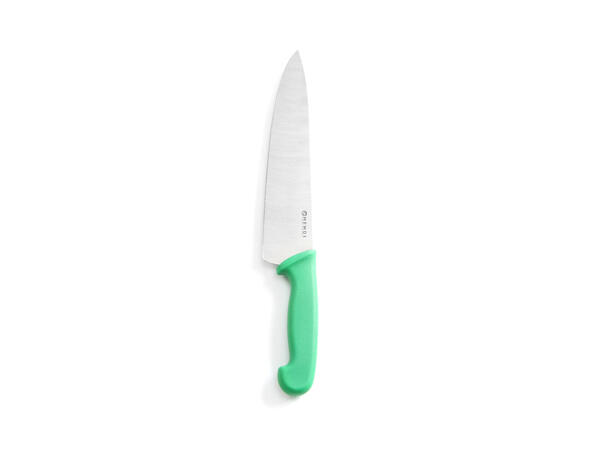 Kokkekniv, lengde 380mm Grønn