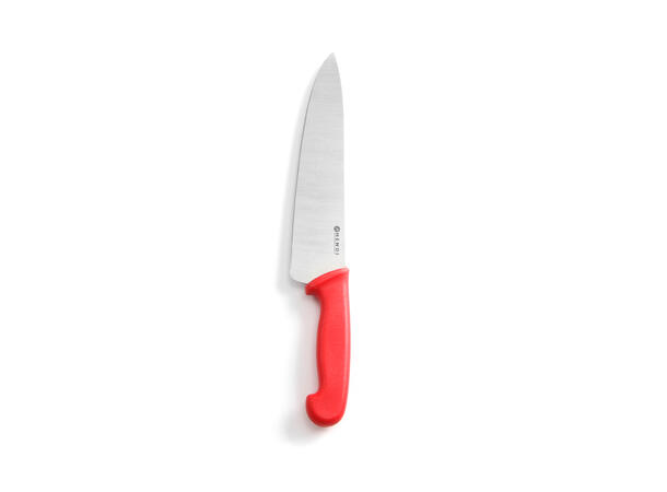 Kokkekniv, lengde 380mm Rød