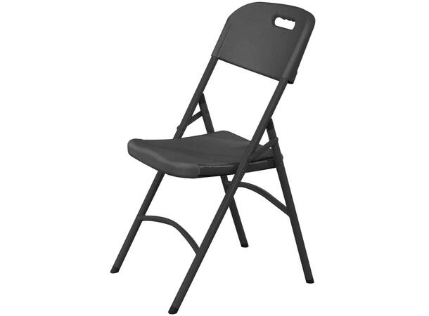 Sammenleggbar stol, svart 54x44x84 cm