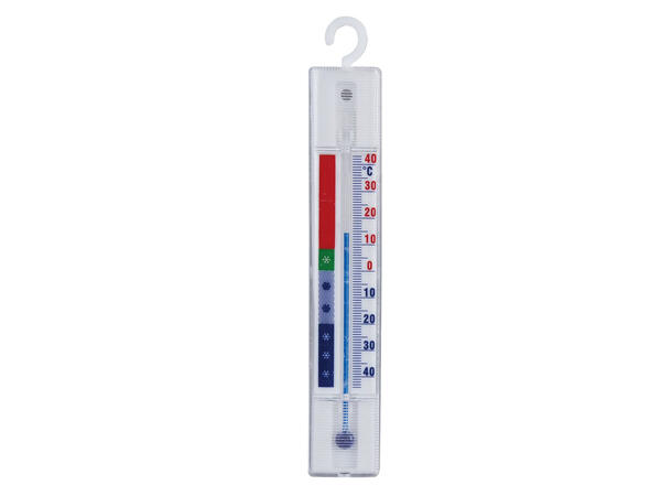 Kjøleskap termometer, avlangt -40/40°c