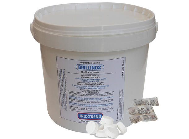 Skyllemiddel Brillinox for Inoxtrend 80stk tabletter