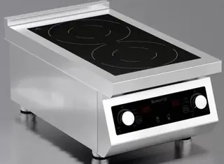 Induksjonskoketopp 700-Serie. 2 x 3,5kw Diameter 28 cm