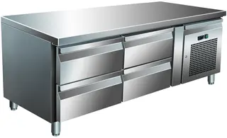 Grillkj&#248;lebenk, 4 skuffer 136x70x65 cm