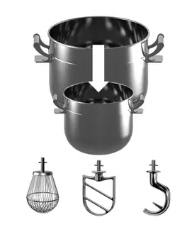 40 liters bolle og r&#248;reverk-sett. Til piskemaskin 60 liter.