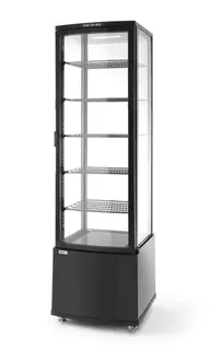 Kj&#248;lekabinett 270 liter, svart Gulvmodell