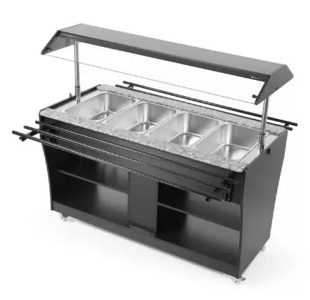 Varmebuffet 4x 1/1 GN 