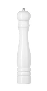 Salt kvern, hvit glossy Keramisk kvern 65x415 mm