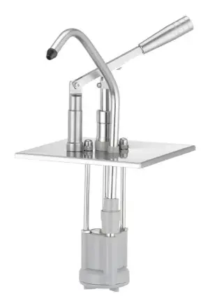 Lokk med dispenser GN 1/4 rustfritt stål 