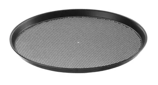 Pizzapanne, perforert karbon st&#229;l