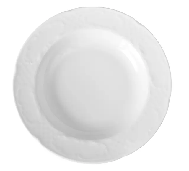 Suppetallerken, Ø24 cm Flora 