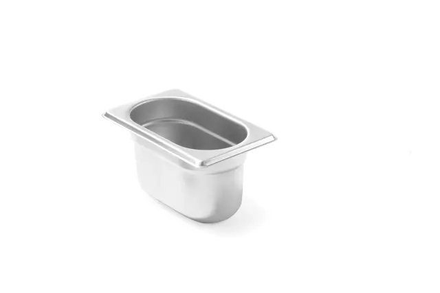 Rustfri kantine 1/9 GN, budget line 100 mm 
