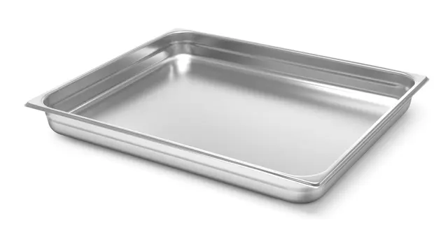 Rustfri kantine 2/1 GN, Profi line 150 mm 