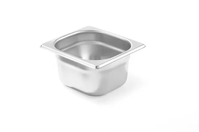 Rustfri kantine 1/6 GN, Profi line 150 mm 