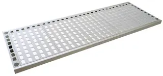 Aluminiumshylle, 4 pk Dybde 50 cm