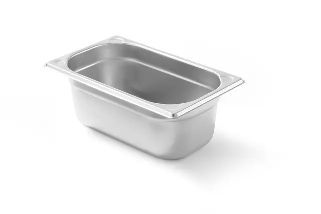 Rustfri kantine 1/4 GN, Kitchen Line 150 mm 