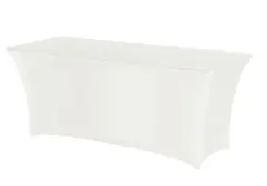 Bordtrekk, hvitt 120x76x73 cm