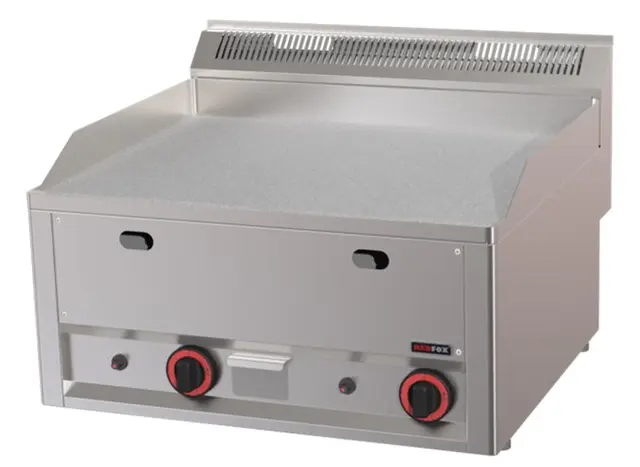 Gassflatgrill Durable chrome, 2 stekesoner 
