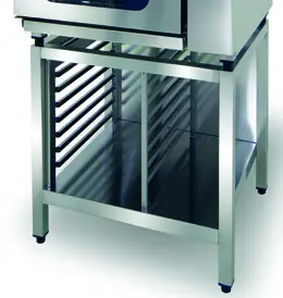 Stativ med rack 7x 1/1GN LxDxH: 69,5x61x70 cm 