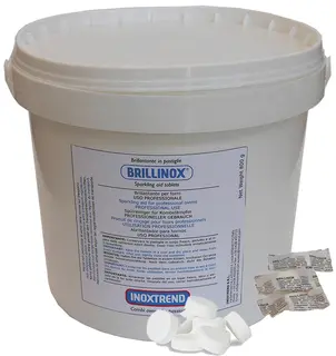 Skyllemiddel Brillinox for Inoxtrend 80stk tabletter