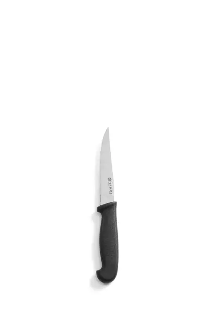 Universalkniv, taggete Svart, lengde 210 mm 