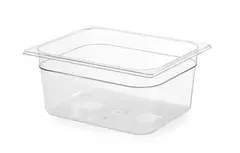 Polykarbonat kantine 1/2 GN, transparent 100 mm