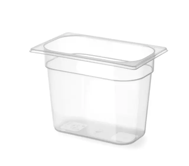 Polypropylen kantine 1/4 GN, transparent 100 mm 