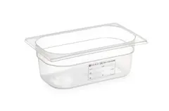 HACCP kantine 1/4 GN, transparent 150 mm
