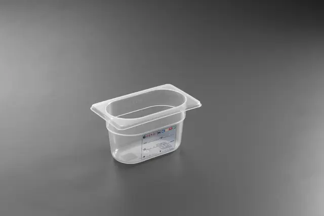 HACCP kantine 1/9 GN, transparent 65 mm 
