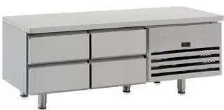 Grillfrysebenk 4 skuffer 160x70x60 cm